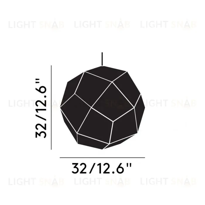 Подвесной светильник ETCH by Tom Dixon OPD5243