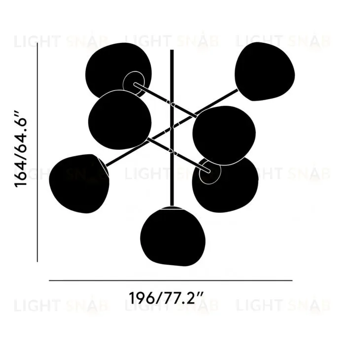 Люстра MELT LED by Tom Dixon OL5193