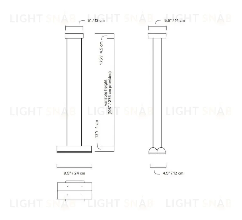 Подвесной светильник HUTCHISON by Lambert&Fils OPD1423