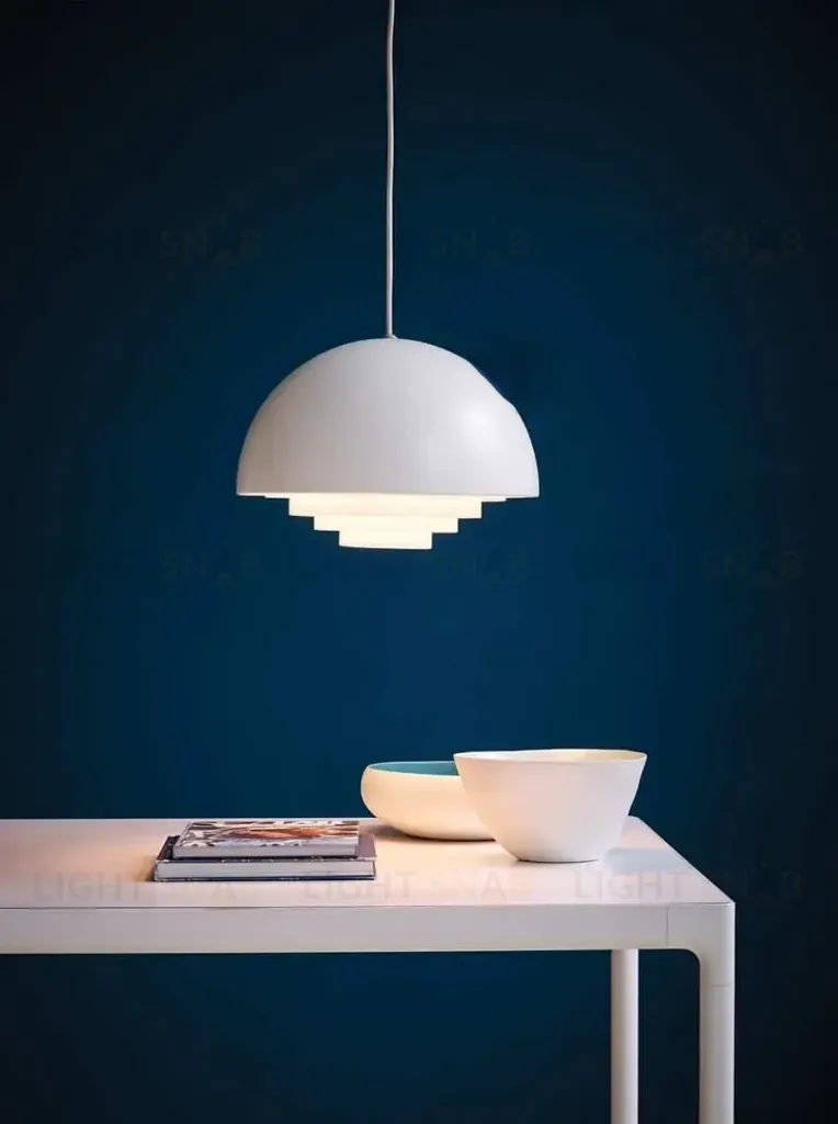 Подвесной светильник SUSPENSION DEMI SPHERE MOTOWN BLAN by Market Set OPD134