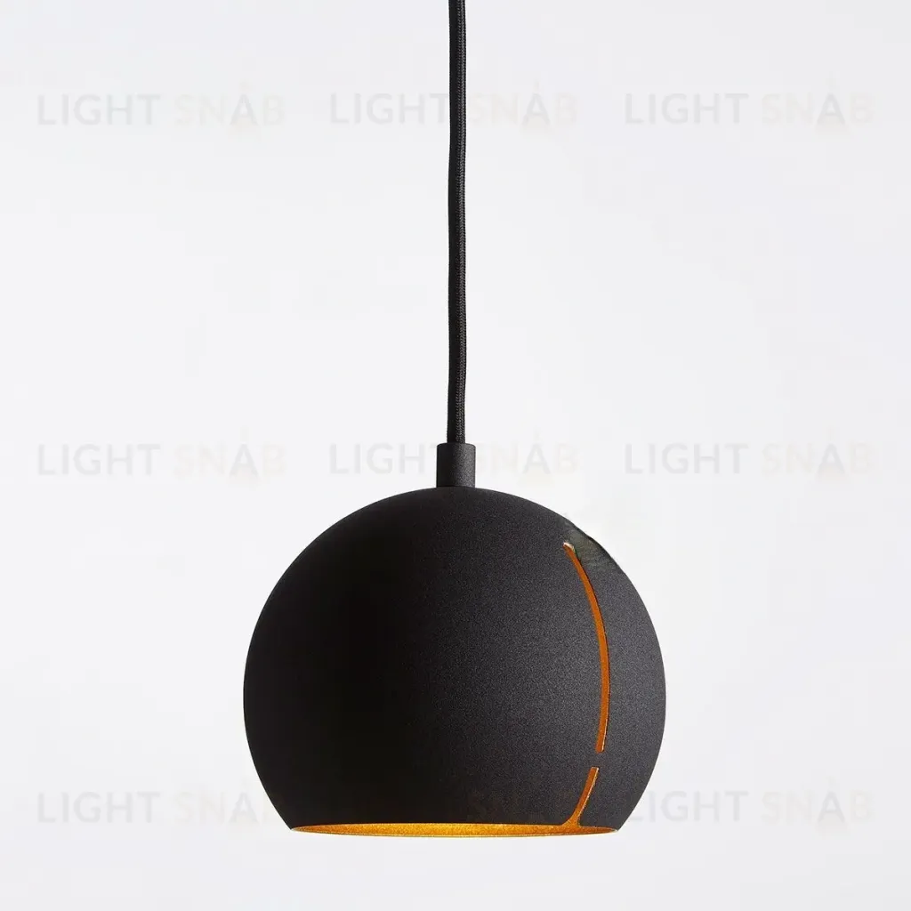 Подвесной светильник SUSPENSION GAP NOIR ET DORE by Market Set OPD132