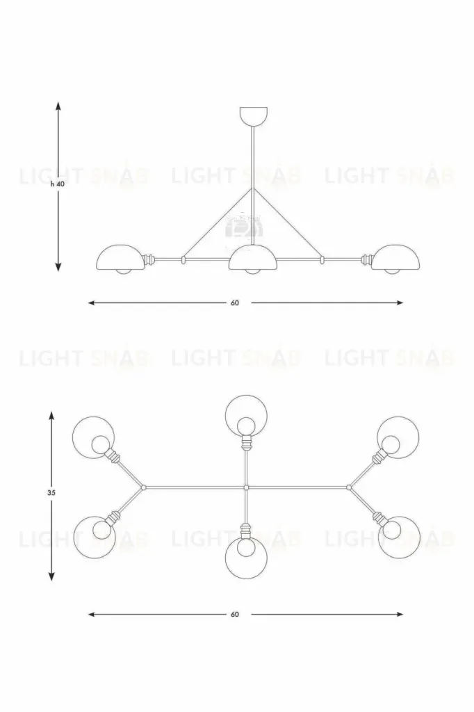 Подвесной светильник BILLIARD Lighting OPD1921