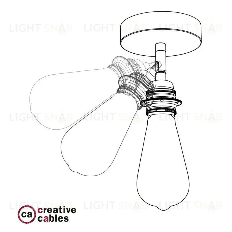 Настенный светильник (Бра) FERMALUCE URBAN Metallo 90° by Cables OW3295