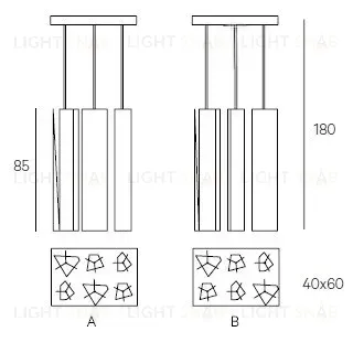 Подвесной светильник AIRLIGHTS by Henge OPD5286