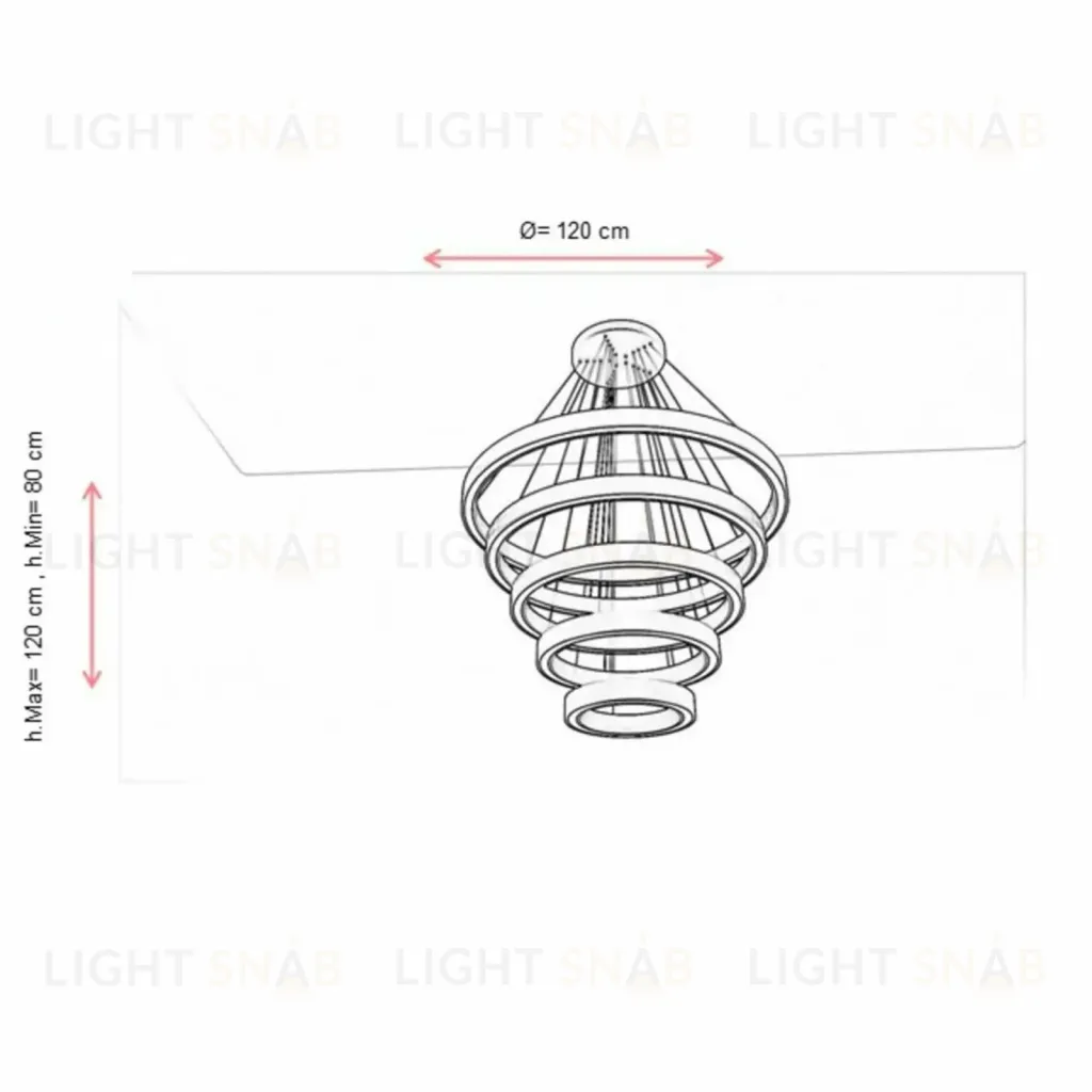 Люстра AIADA L1533
