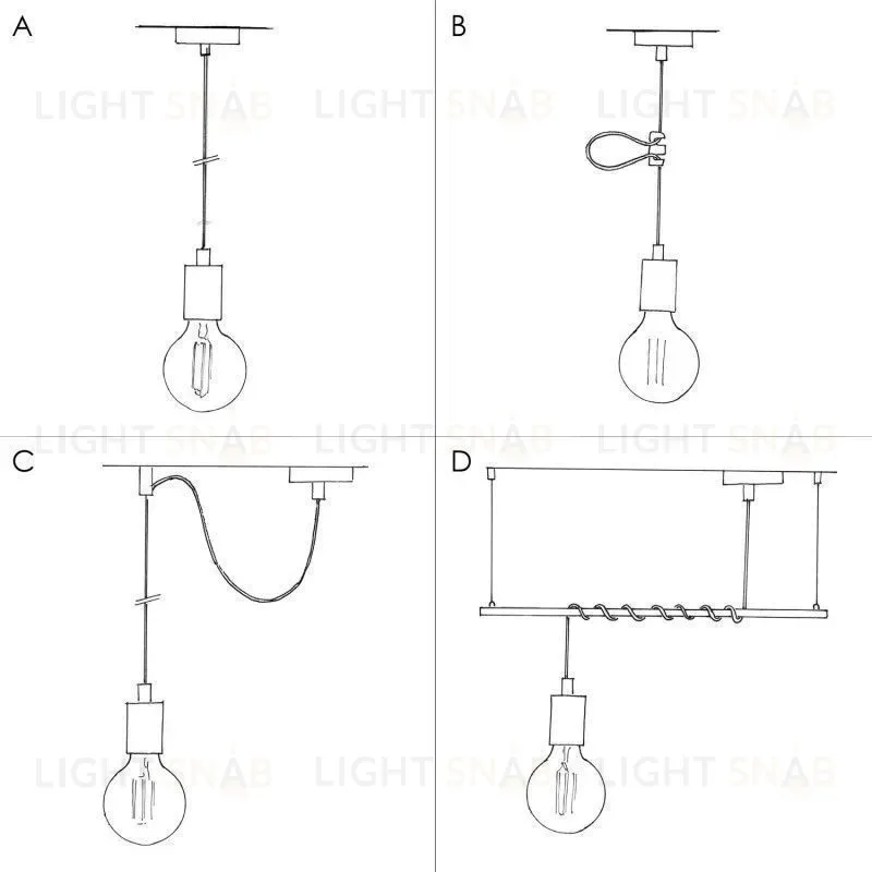 Подвесной светильник Arte lamp by Cables OPD516