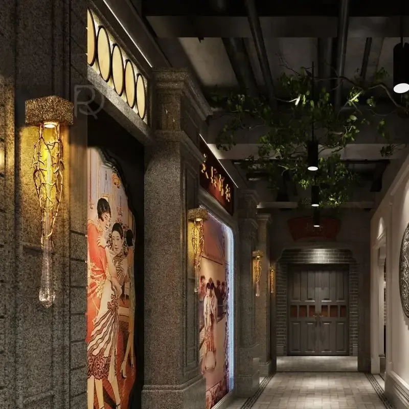 Настенный светильник (Бра) Bijout Serip (replica) W5114