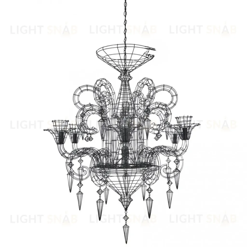 Люстра ANGELUS L CHANDELIER by Forestier OL160
