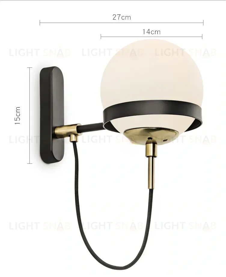 Настенный светильник (Бра) ADRIANA W9953