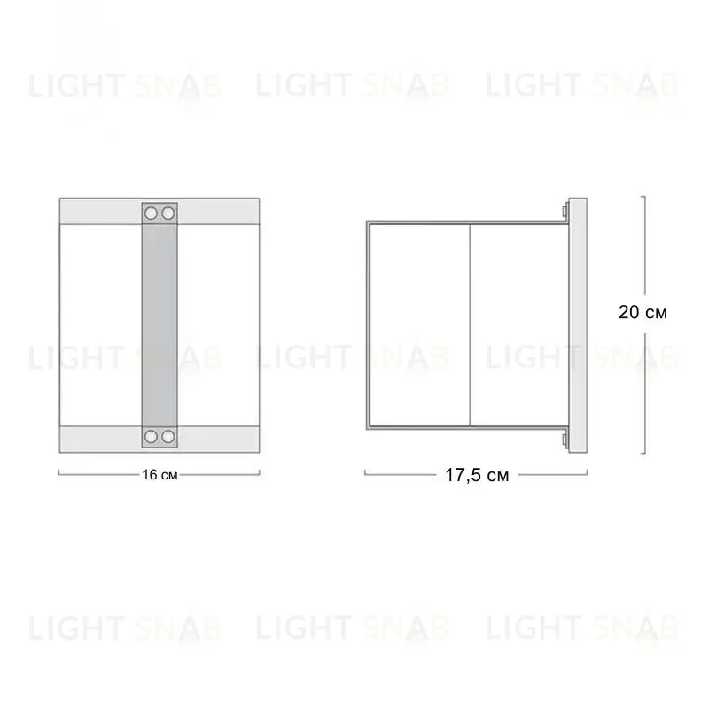 Настенный светильник (Бра) WOODEN MINI W930