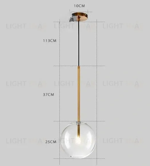 Подвесной светильник GLASS GLOBE PD7194