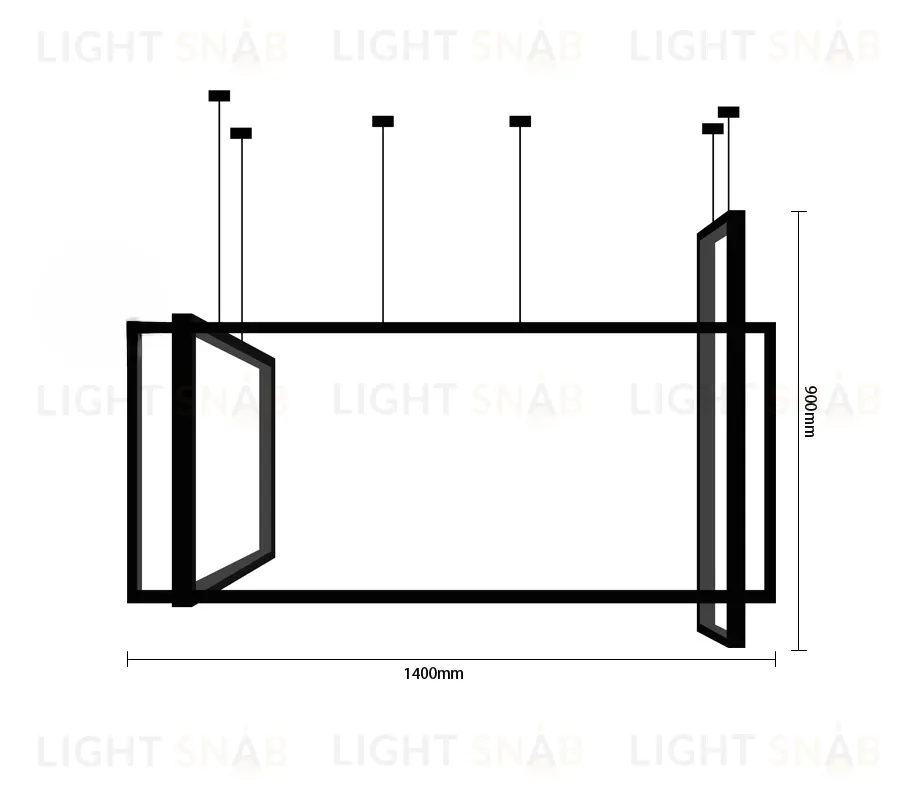 Люстра FRAME L6392