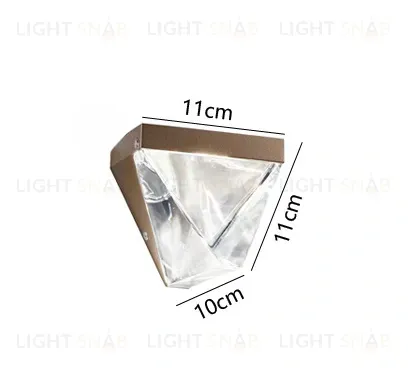 Дизайнерский настенный светильник (Бра) TRIPLA W3348