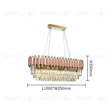 Дизайнерская люстра LASNA LONG L4324