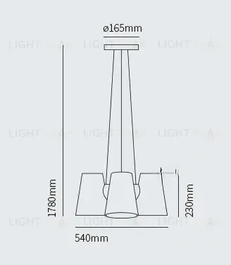 Дизайнерская люстра FARO L566