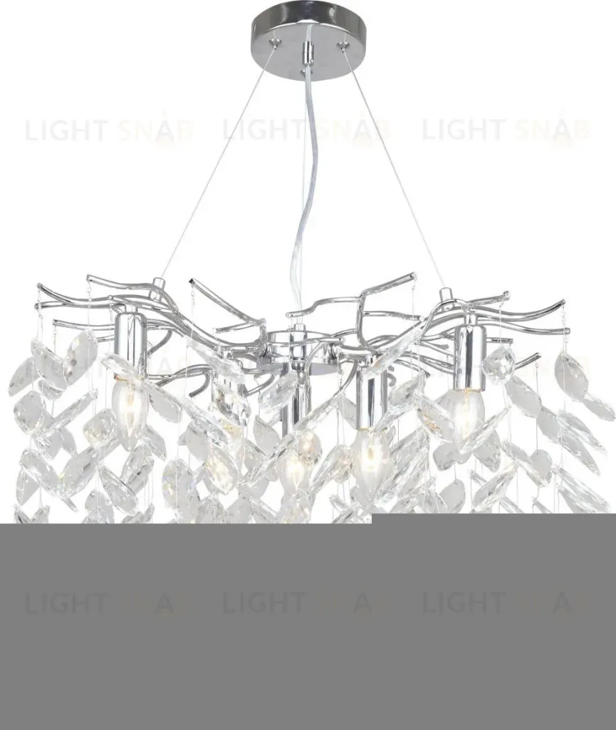 Люстра подвесная хрустальная 2180/09/06P , серия RAMO RAMO 