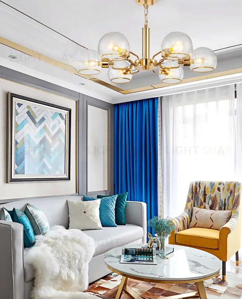 Дизайнерская люстра WHITE BLOOMING L4128