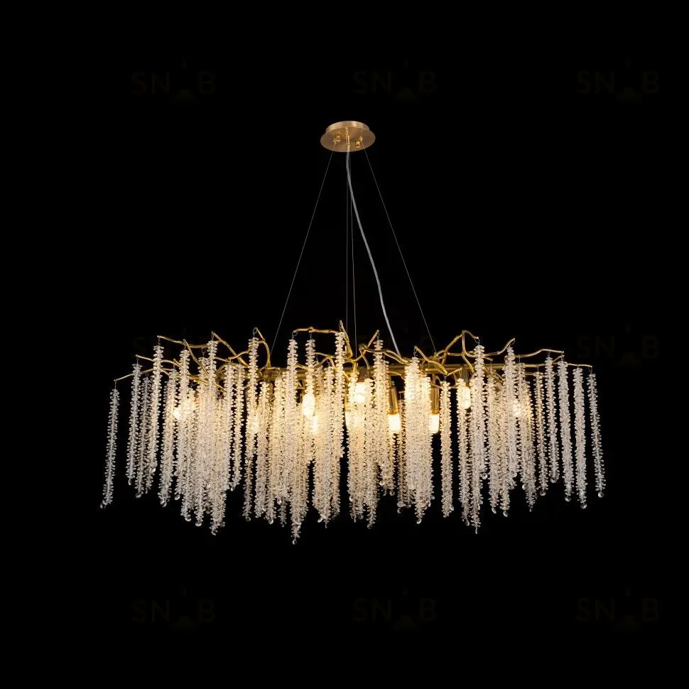 Подвесная люстра iLAMP Savage 8813-L1200 GD