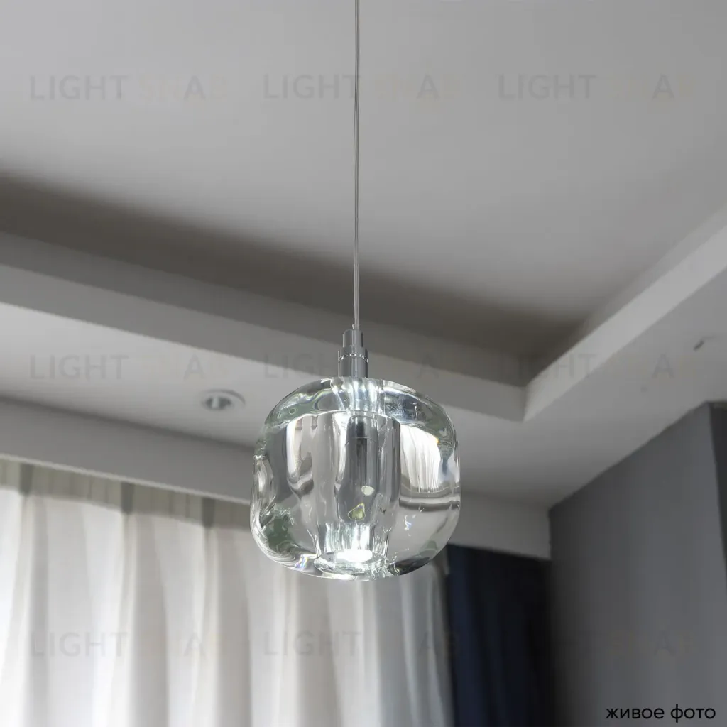 Светильник подвесной BOX BOX SP1 CHROME/TRANSPARENT