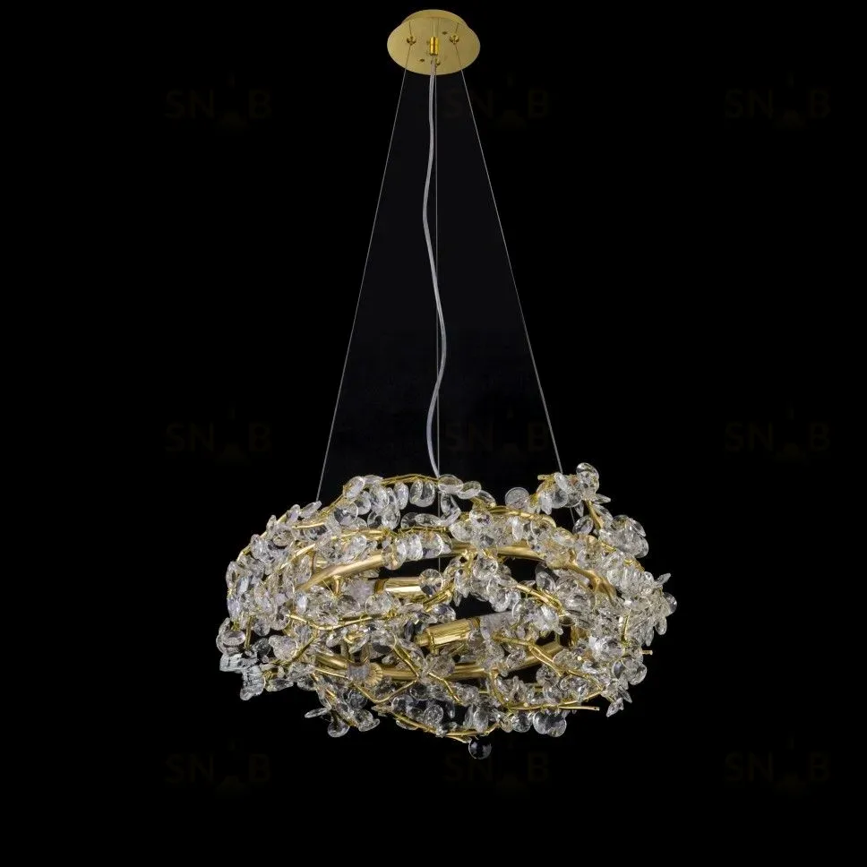 Подвесная люстра iLAMP Savage 9065-D600 GD