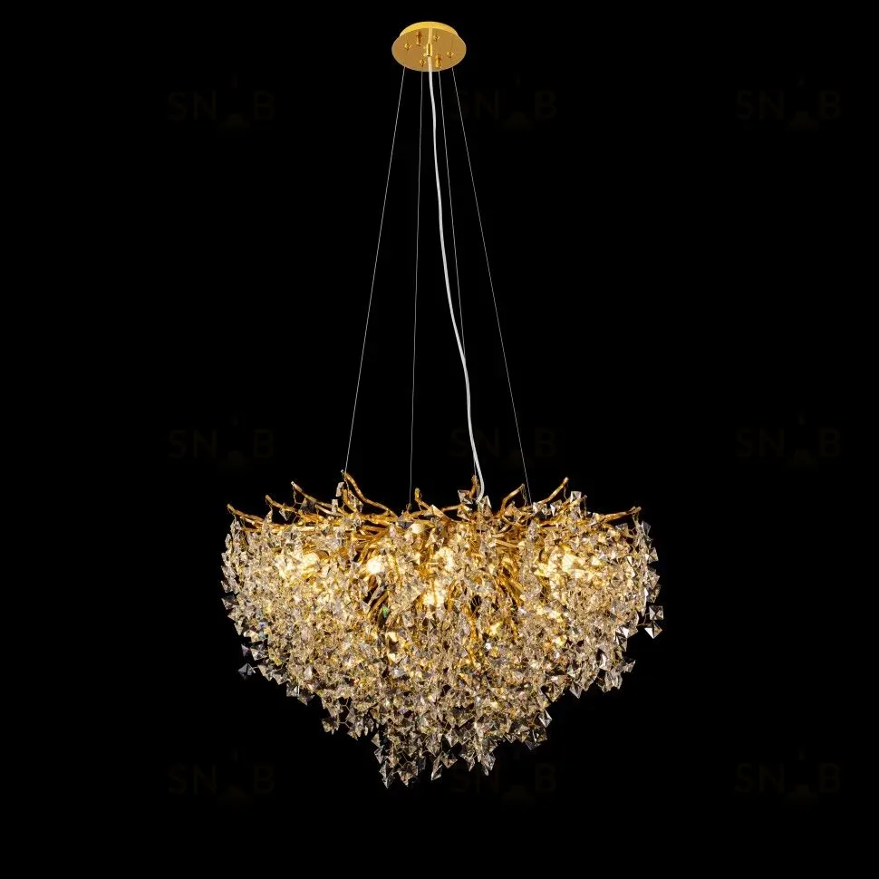 Подвесная люстра iLAMP Savage 8005-D800 GD