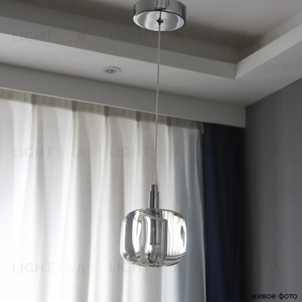 Светильник подвесной BOX BOX SP1 CHROME/TRANSPARENT