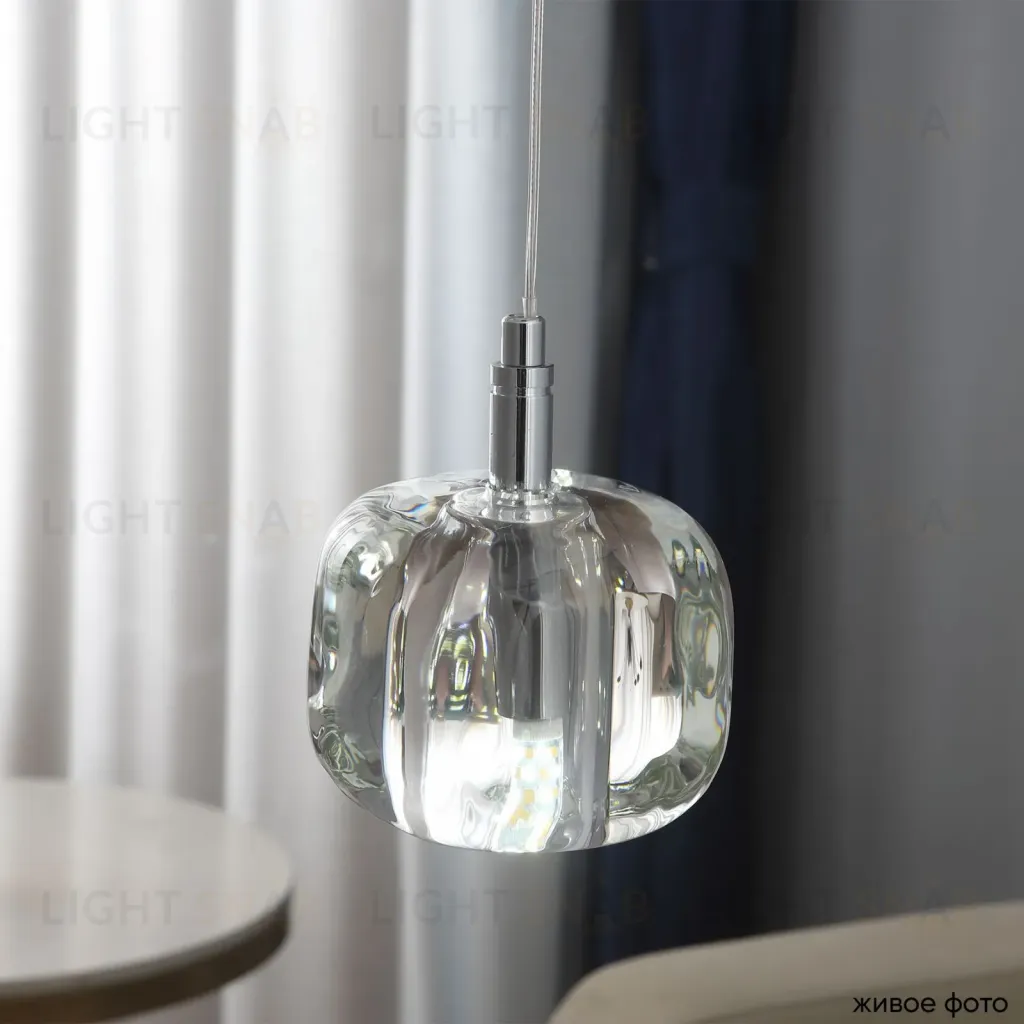 Светильник подвесной BOX BOX SP1 CHROME/TRANSPARENT