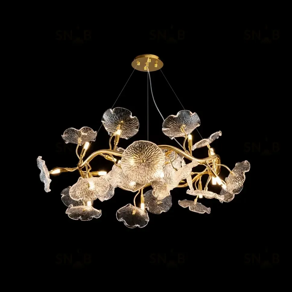 Подвесная люстра iLAMP Savage 9070-D800 GD