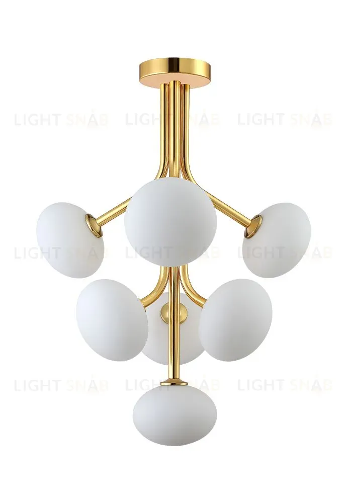 Люстра ALISIA ALICIA SP7 GOLD/WHITE