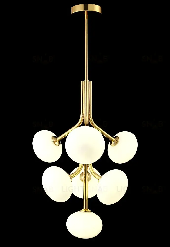 Люстра ALISIA ALICIA SP7 GOLD/WHITE