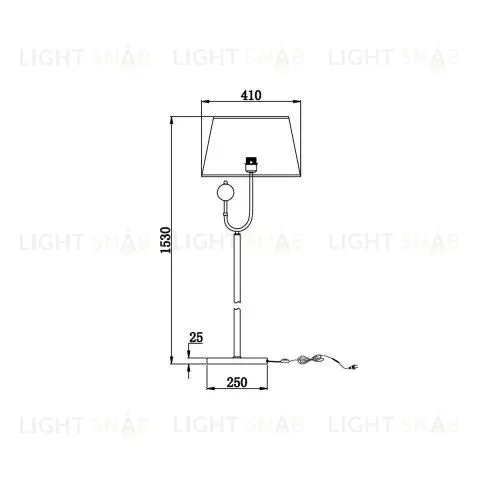 Торшер Fabio by Vele Luce VL1933F01
