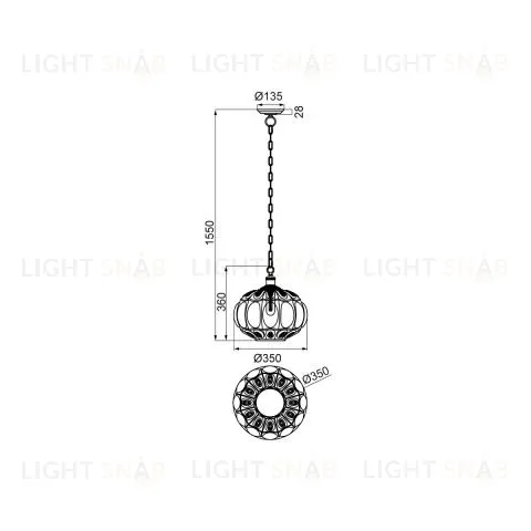 Подвесной светильник Helen by Vele Luce VL4266P21