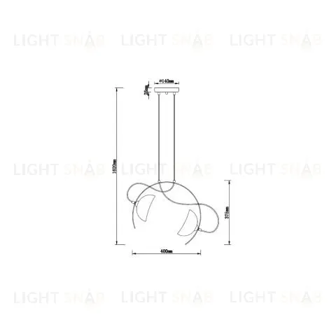 Подвесной светильник Musicista by Vele Luce VL5462P12