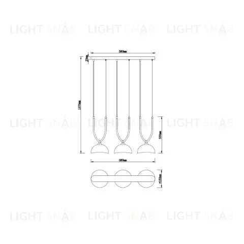 Подвесной светильник Astiy by Vele Luce VL5434P03