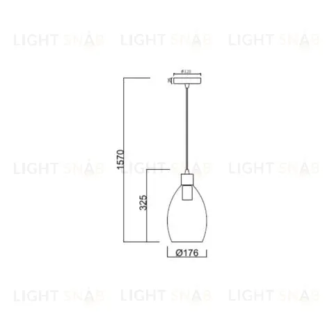 Подвесной светильник Placido by Vele Luce VL5055P11
