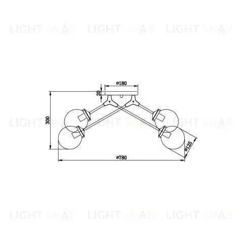 Подвесной светильник Orion by Vele Luce VL1834P01