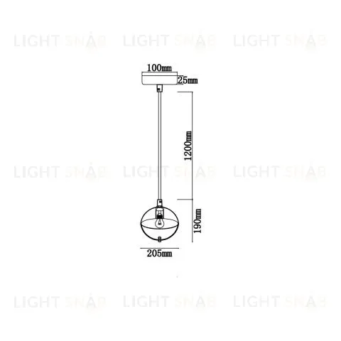 Подвесной светильник Broadway by Vele Luce VL5362P21