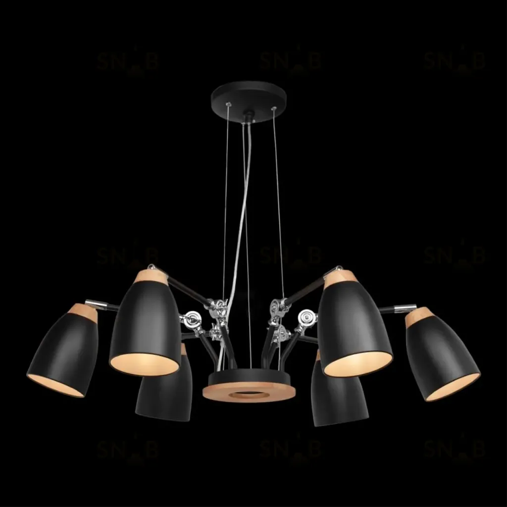 Подвесная люстра Watchman Watchman LOFT4402/6BL