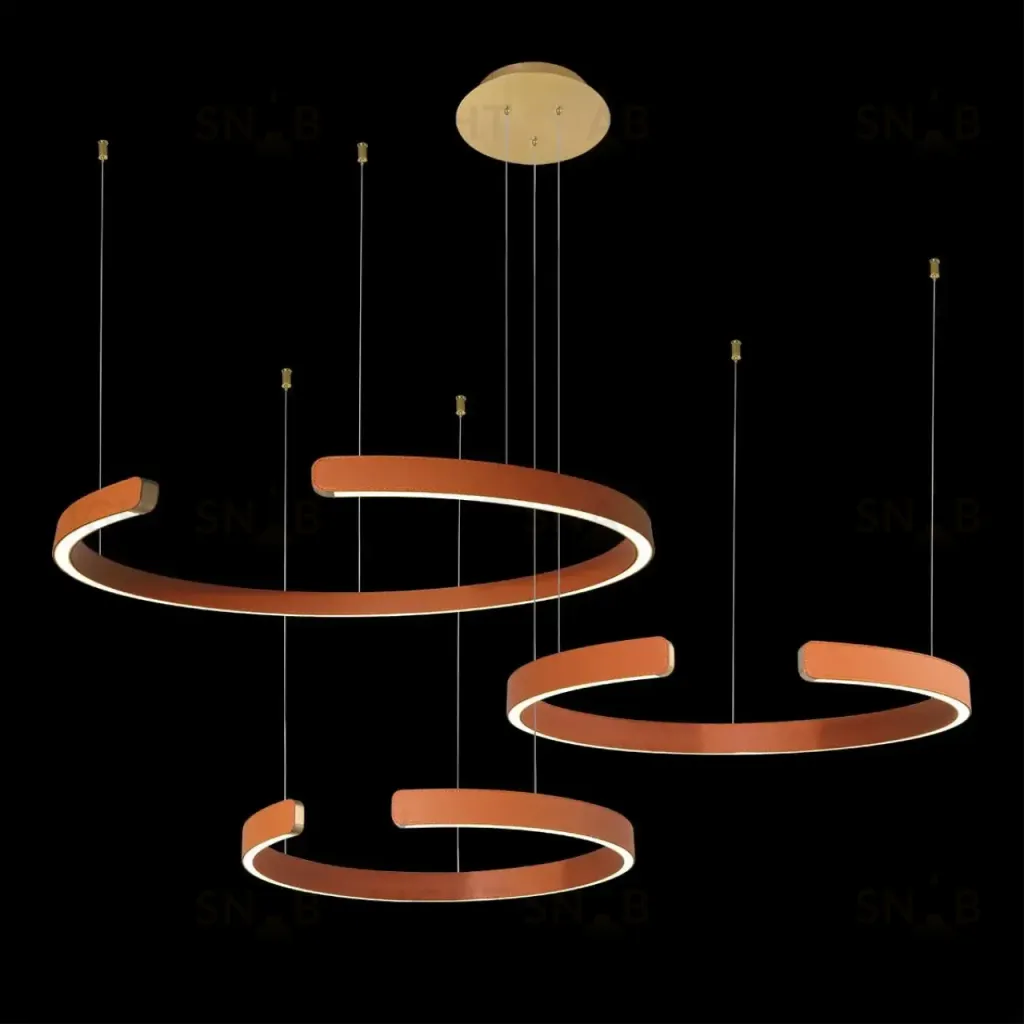 Подвесной светильник Ring Ring 10025/3 Orange