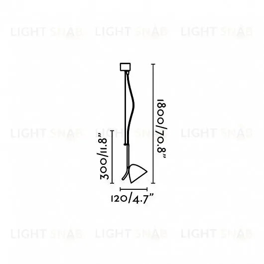 Подвесной светильник Faro Flash white 20201 20201
