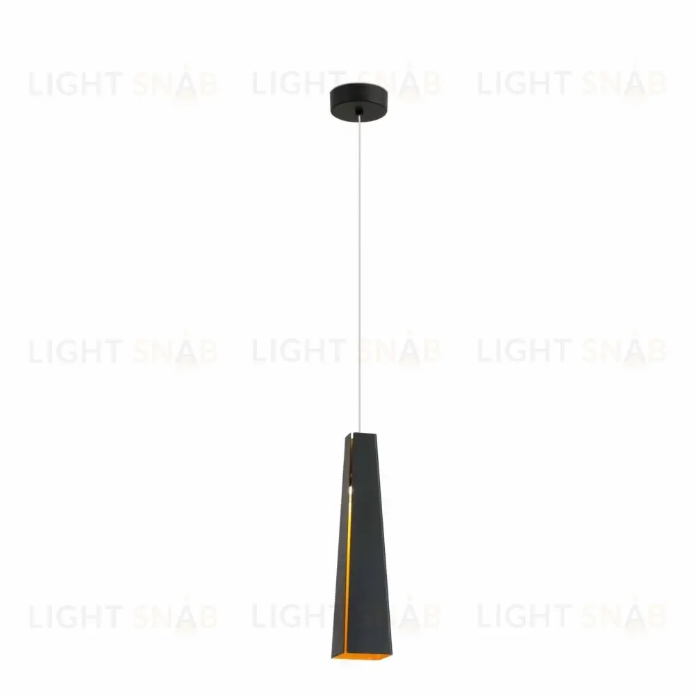 Подвесной светильник Faro Pluma black+gold 64172 64172