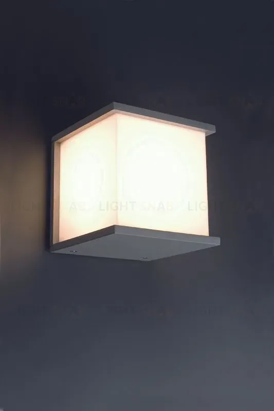 Уличный настенный светильник Kubick grey 70715 70715