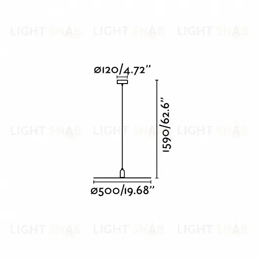 Подвесной светильник Faro Plat white 68146 68146