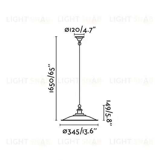 Подвесной светильник Faro Lang green 62805 62805