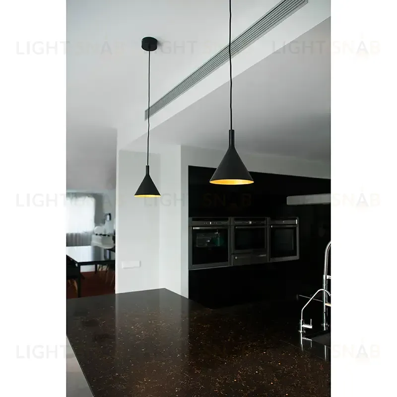 Подвесной светильник Faro Pam black+gold 64160 64160