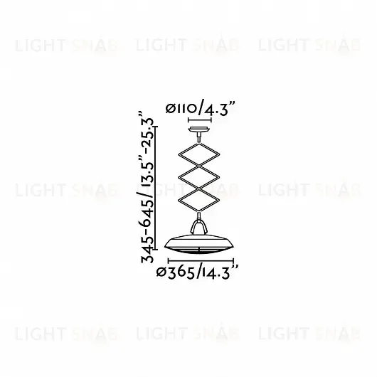 Подвесной светильник Faro Plec off white 66213 66213