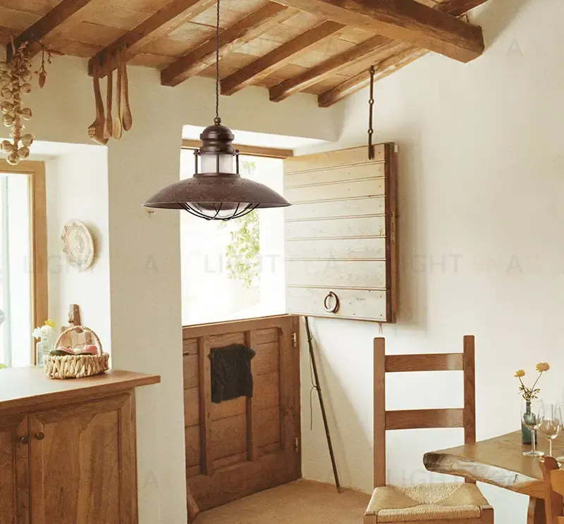 Подвесной светильник Faro Winch brown 66204 66204