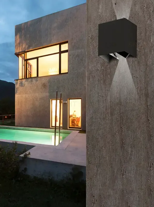 Уличный настенный светильник Olan dark grey 70637 70637