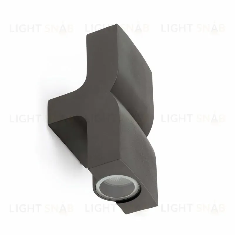 Уличный настенный светильник Klamp dark grey 74408 74408