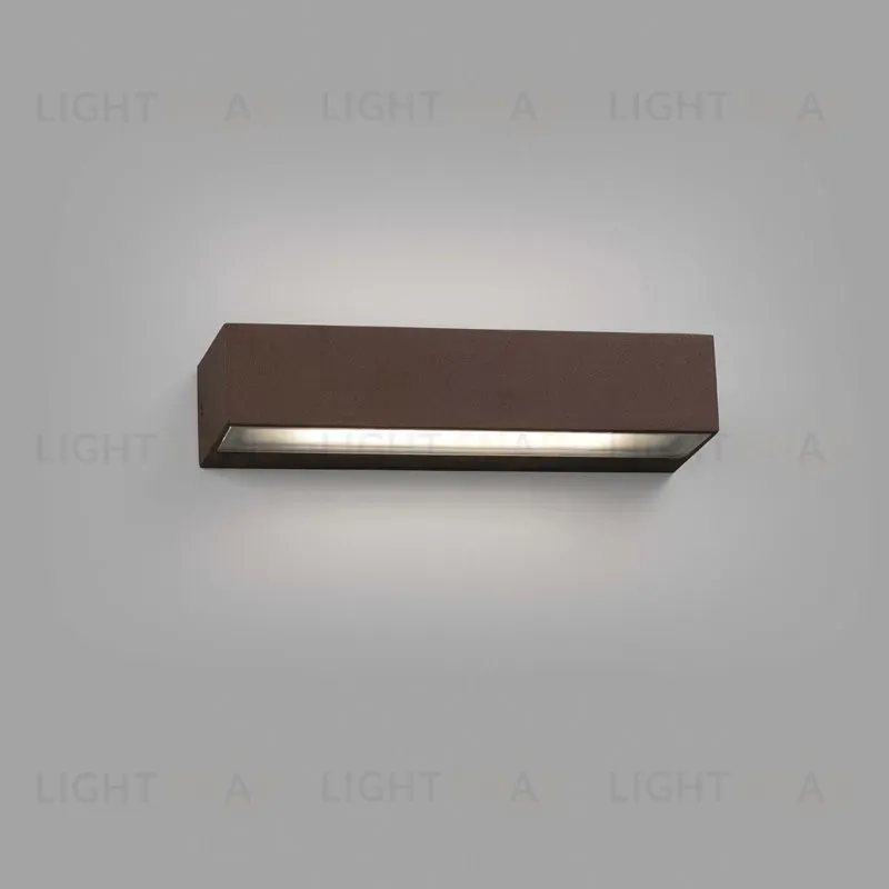 Уличный настенный светильник Toluca rust brown 71053 71053
